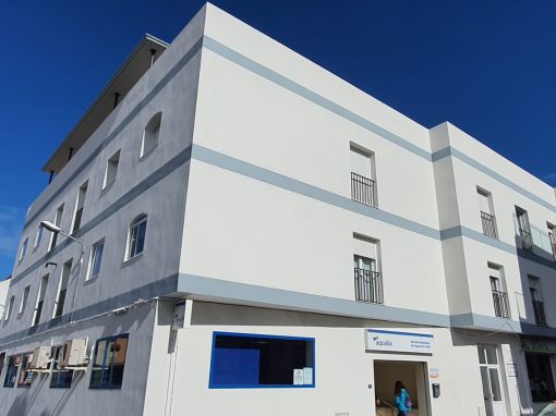 Instalación de Sistema Antifisuras en Edificio Luz Díaz en Tarifa